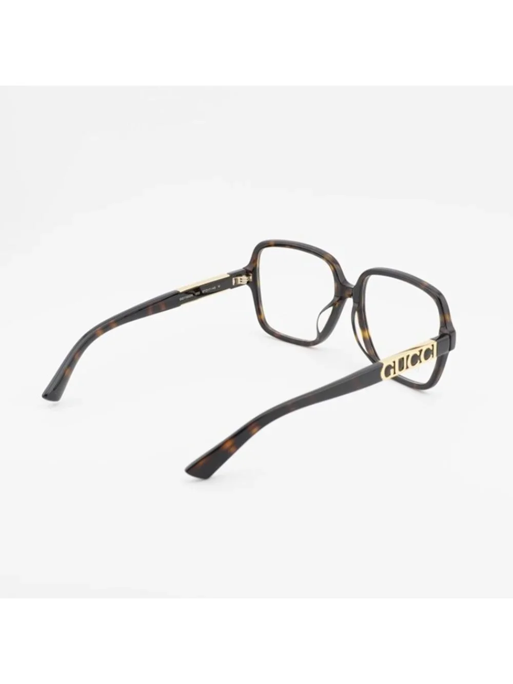 Gucci GG1193OA 002 Eyeglasses Havana 57mm Square Frame